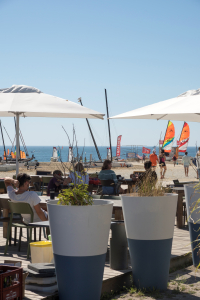 Terrasse du Kerguelen Café en bord de mer à Larmor-Plage