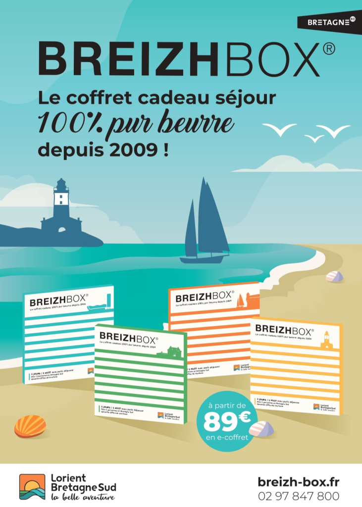 Vacances en Bretagne Sud pas cher avec Breizhbox®, week-ends et courts séjours en Morbihan