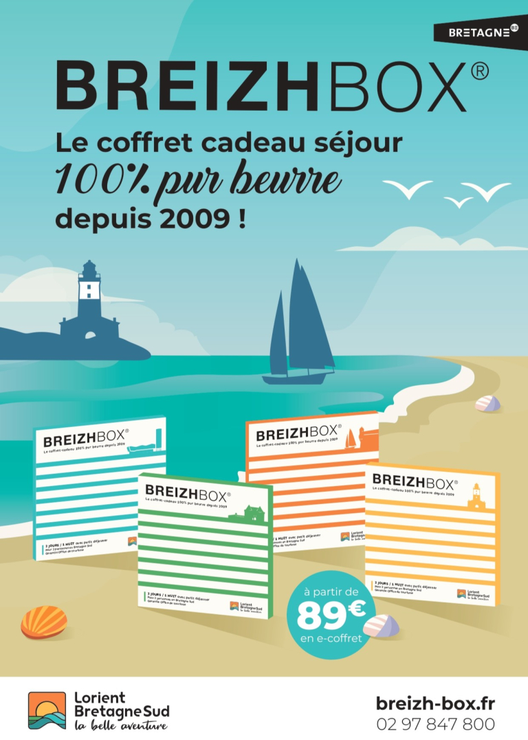 Vacances en Bretagne Sud pas cher avec Breizhbox®, week-ends et courts séjours en Morbihan