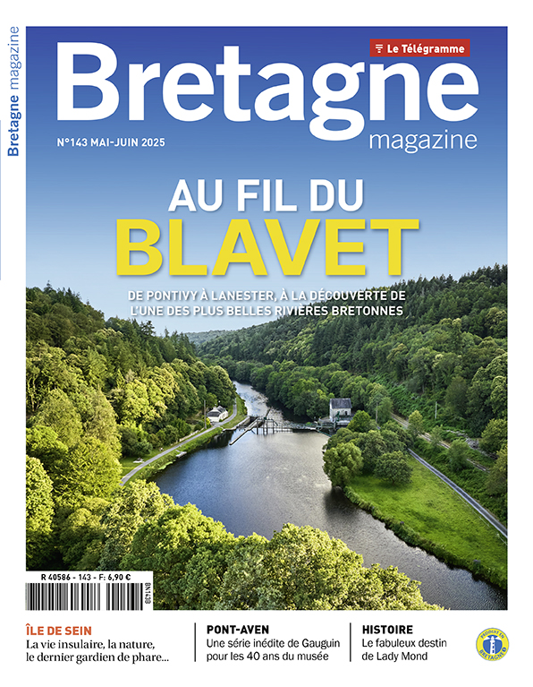 Couverture Bretagne magazine 143 Mai-juin 2025 - Le Blavet