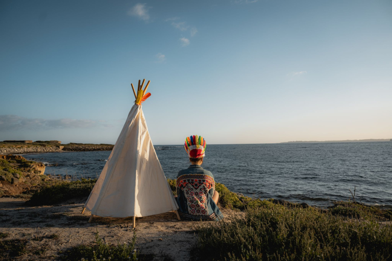 Eté indien à la Pointe des Saisies de la presqu'île de Gâvres (Morbihan)