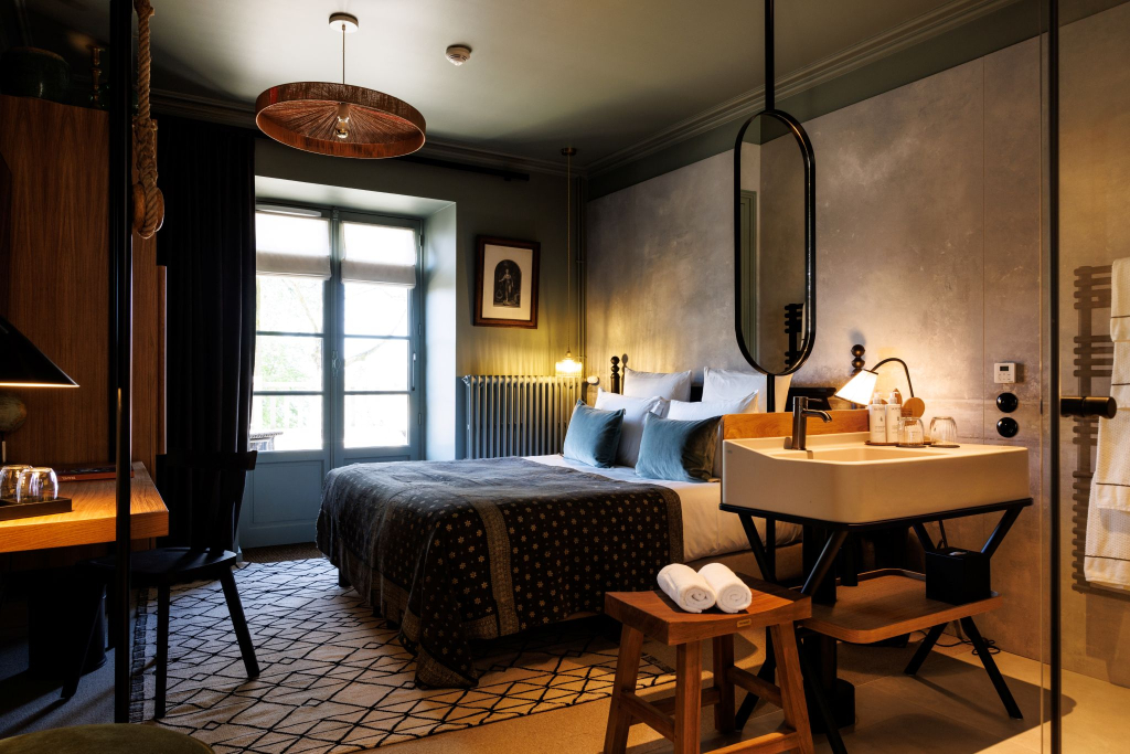 Chambre cosy au Manoir du Domaine de Locguénolé & Spa à Kervignac (Morbihan)