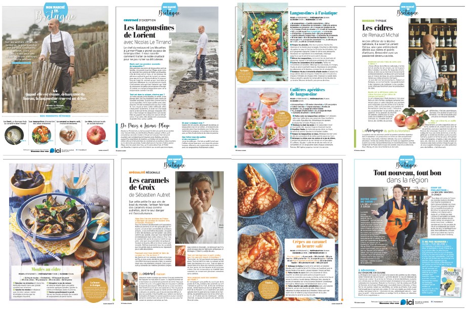 Magazine cuisine actuelle publié en juin 2025