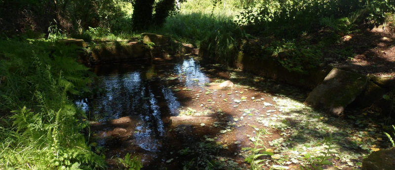 Lavoir de Coët Mégan à Pont-Kerran sur Languidic (Morbihan)