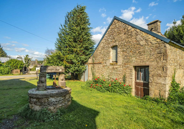 Village de Locmaria et sa chapelle à Quistinic (Morbihan)- ©Thibault Poriel - LBST