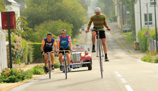Cyclisme en version rétro à Plouay