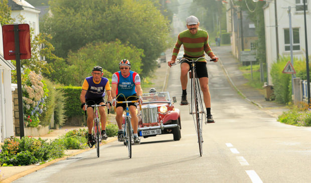 Cyclisme en version rétro à Plouay