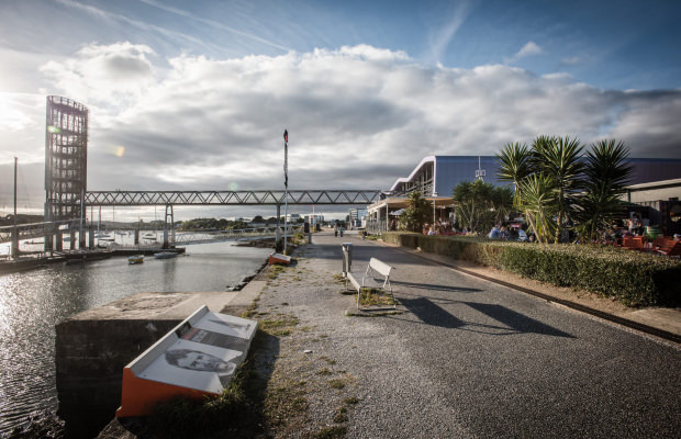 Lorient, extérieur La Base