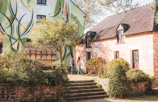 Visite de l'Atelier d'Estienne - Centre d'Art Contemporain à Pont-Scorff (Morbihan)