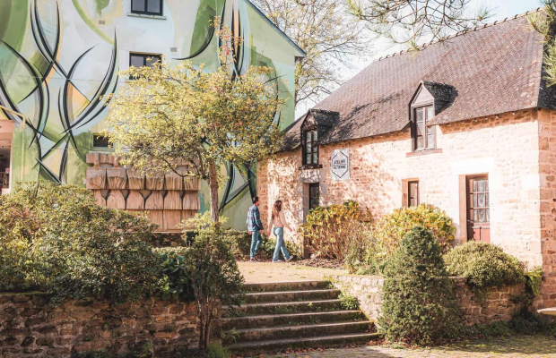 Visite de l'Atelier d'Estienne - Centre d'Art Contemporain à Pont-Scorff (Morbihan)