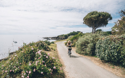 Balade à vélo sur l'île de Groix (Morbihan)