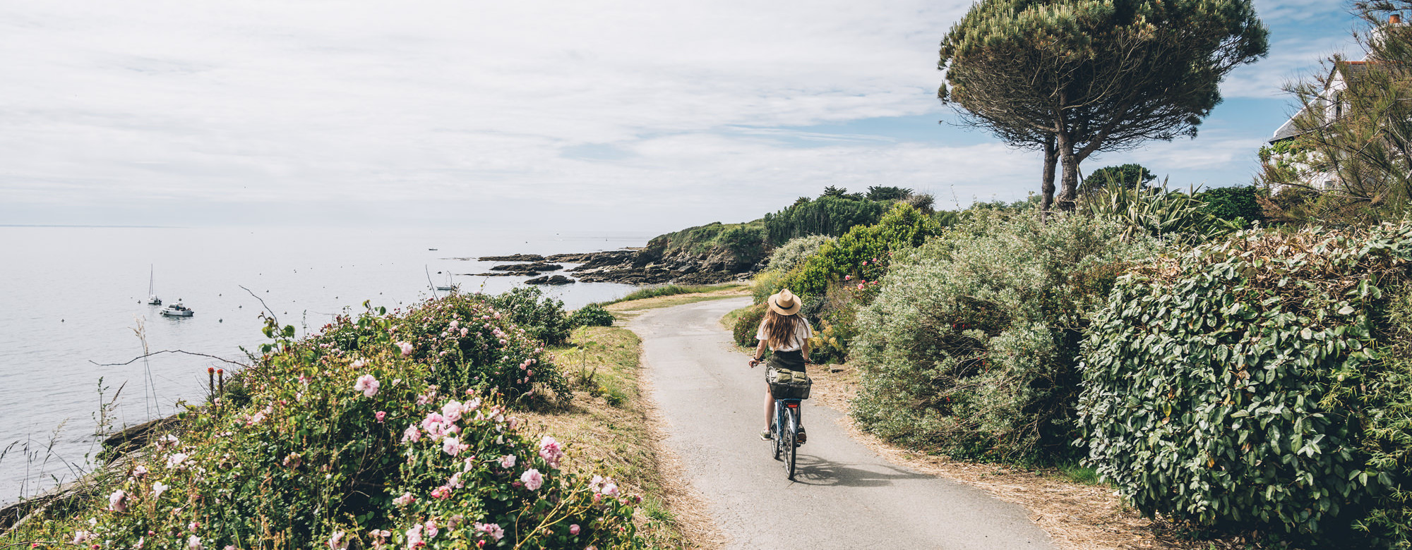 Balade à vélo sur l'île de Groix (Morbihan)