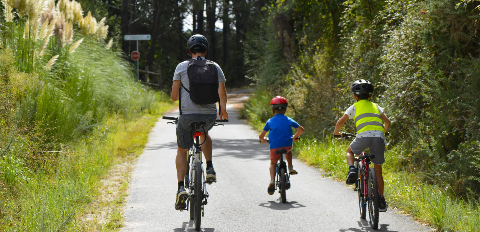 Ploemeur, balade à vélo sur la voie verte