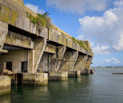 Blockhaus K3 de la base de sous-marin de Lorient La Base (Morbihan)