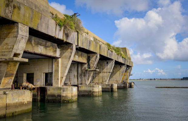Blockhaus K3 de la base de sous-marin de Lorient La Base (Morbihan)