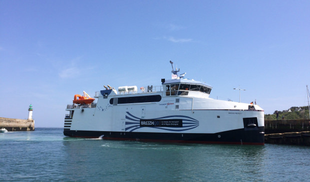 Lorient, bateau pour rejoindre l'île de Groix