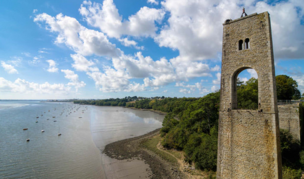 Le Blavet, le Pont du Bonhomme à Lanester.