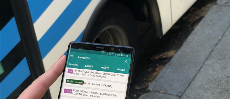 Application mobile pour les bus CTRL