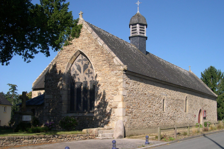 La chapelle Sainte-Anne à Brandérion.