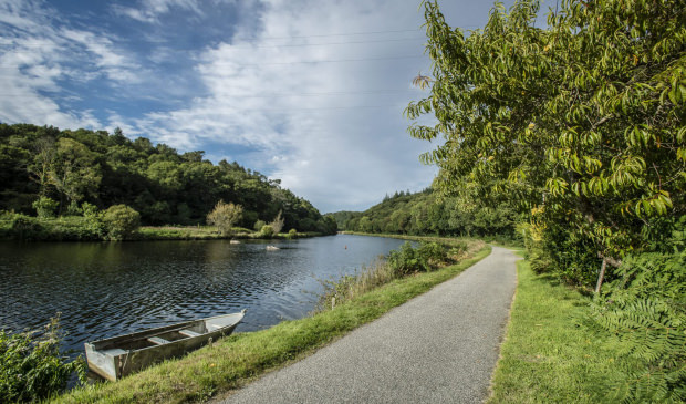 Chemin des berges du Blavet, Hennebont