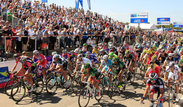 Course de cyclistes