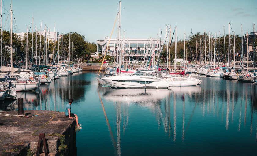 Port de plaisance de Lorient (Morbihan)