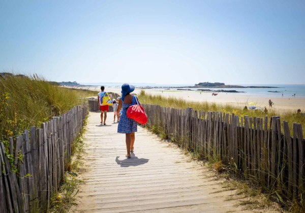 Plage du Fort-Bloqué, Ploemeur-Guidel (Morbihan)