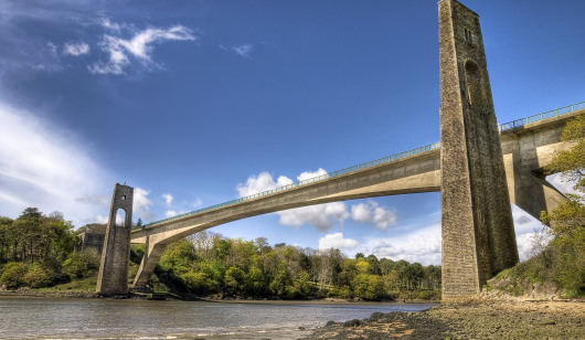 Le Pont du Bonhomme à Lanester sur les bords du Blavet.