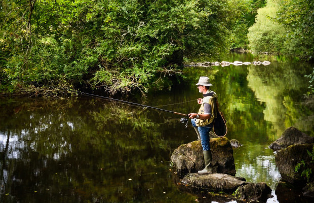 -Le Scorff-pêcheur à Pont Calleck