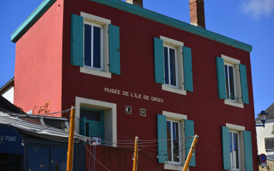 Façade de l'écomusée de l'île de Groix (Morbihan)