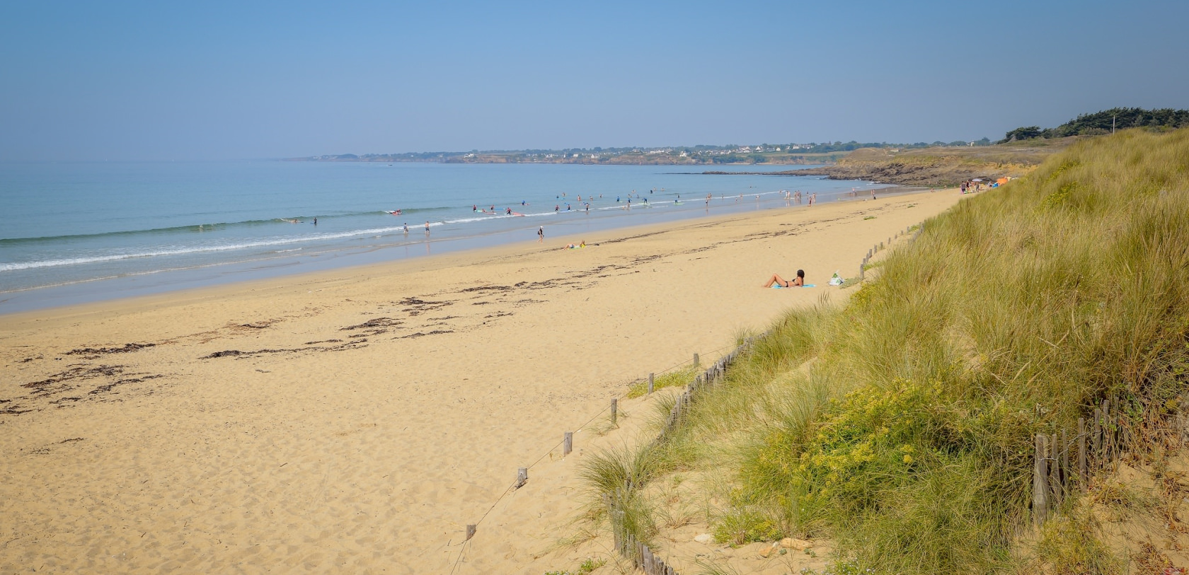 Plage du Loch à Guidel