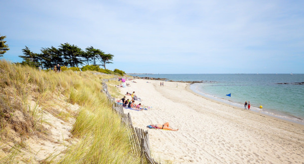 Plage de Kerguelen à Larmor-Plage - ©Emmanuel LEMEE - LBST