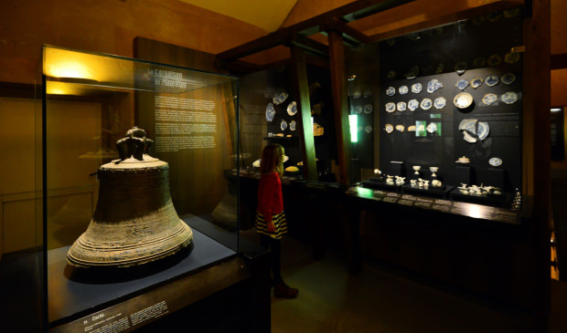 Artefacts archéologie sous-marine du Mauritius au musée de la Marine de la Citadelle de Port-Louis (Morbihan)