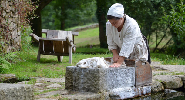 Poul Fetan, femme au lavoir