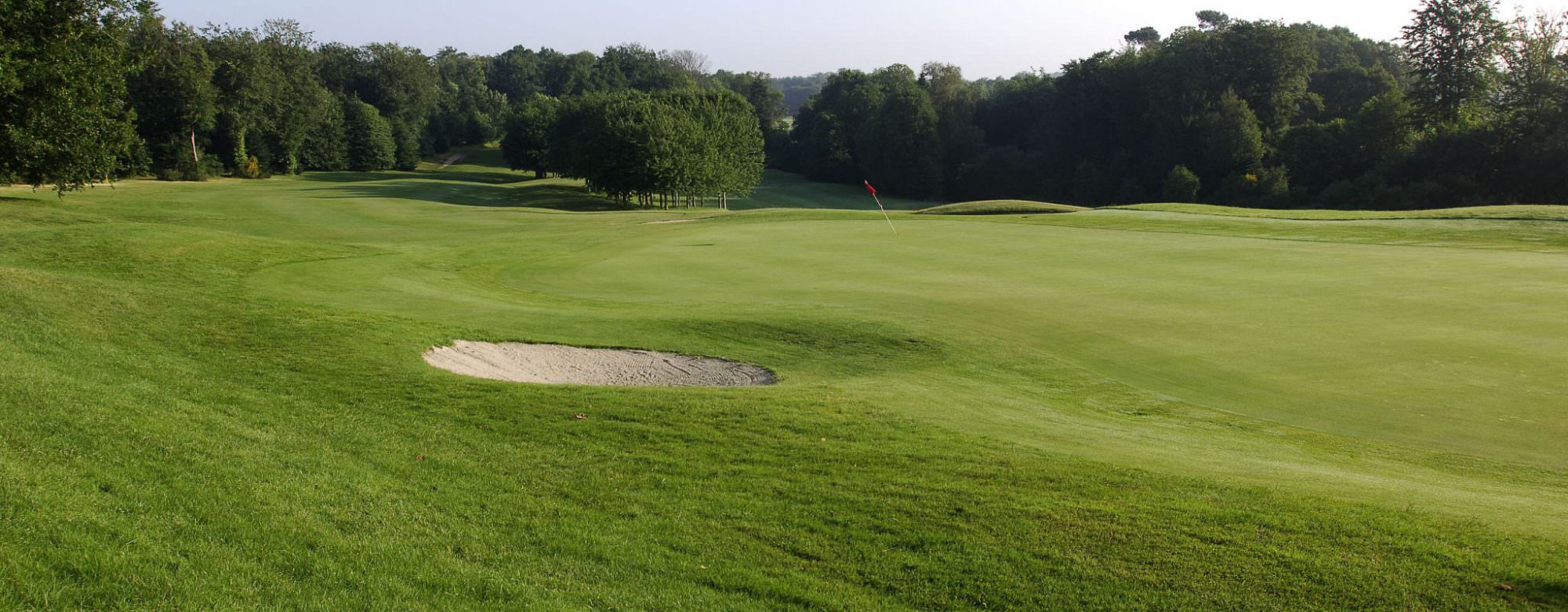 Terrain de golf à Quéven, à Lorient Bretagne Sud (Morbihan)