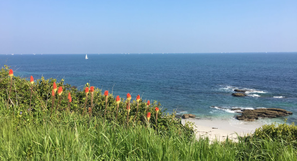 Ile de Groix Plage des sables rouges