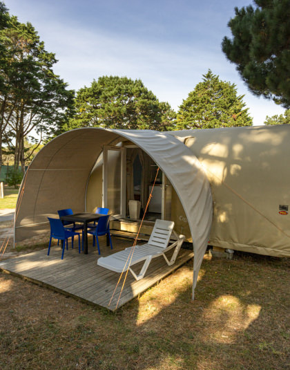 Hébergement coco-sweet au camping Yalloh ! Village Belle Plage**** à Ploemeur (Morbihan)