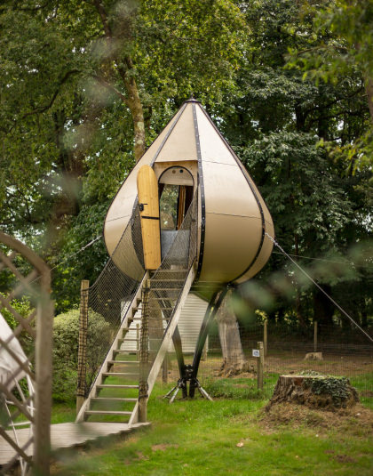 Hébergement insolite au camping Entre Terre et Mer*** - ©T. Georges - LBST