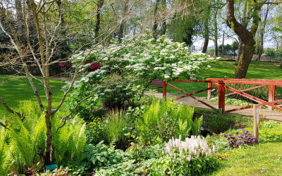 Le jardin Chevassu à Lorient (Morbihan)