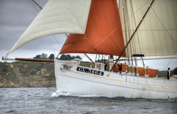 Le Biche, bateau, ile de Groix (Morbihan)