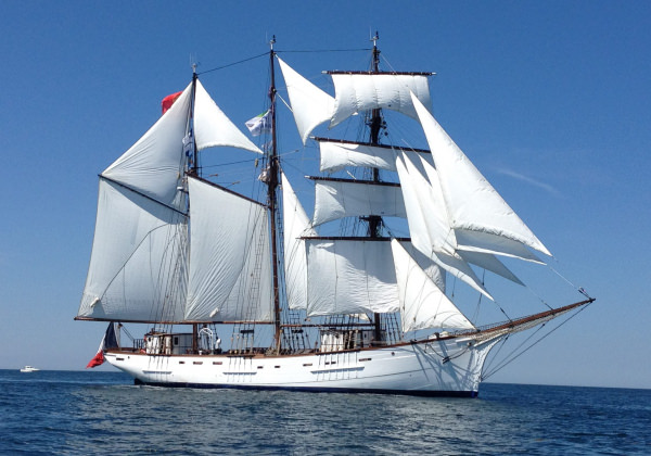 Bateau Le Marité, qui sera présent à la parade organisée dans le cadre du festival Lorient Océans - ©BVC Organisation