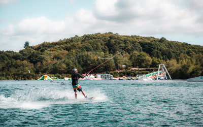 wakeboard au West Wake Park d'Inzinzac-Lochrist (Morbihan)