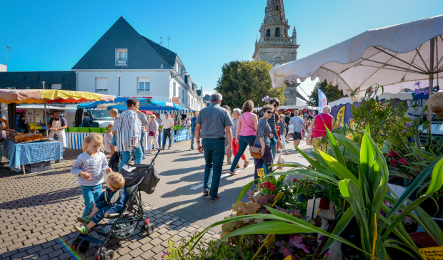 Marché de Plœmeur (Morbihan)