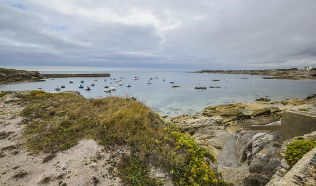 Vue sur port Kerroch