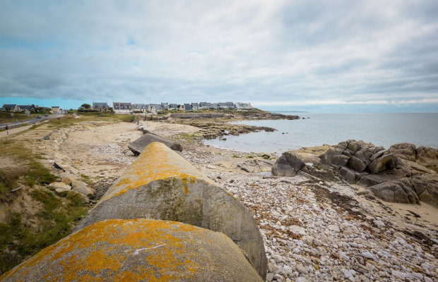 Mur de l'atlantique au Courrégant, Ploemeur