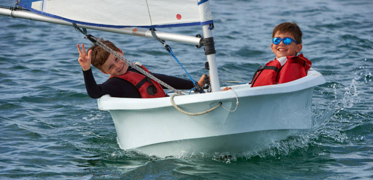 Lorient, partie d'optimist