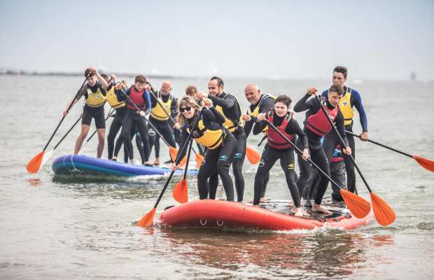 Paddle à Lorient Bretagne Sud (Morbihan)- ©Sellor