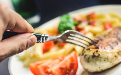 Plat dans une brasserie