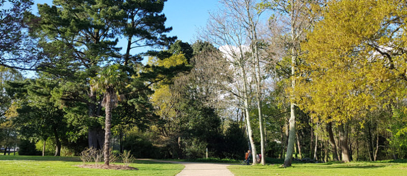 Le parc du Plessis à Lanester