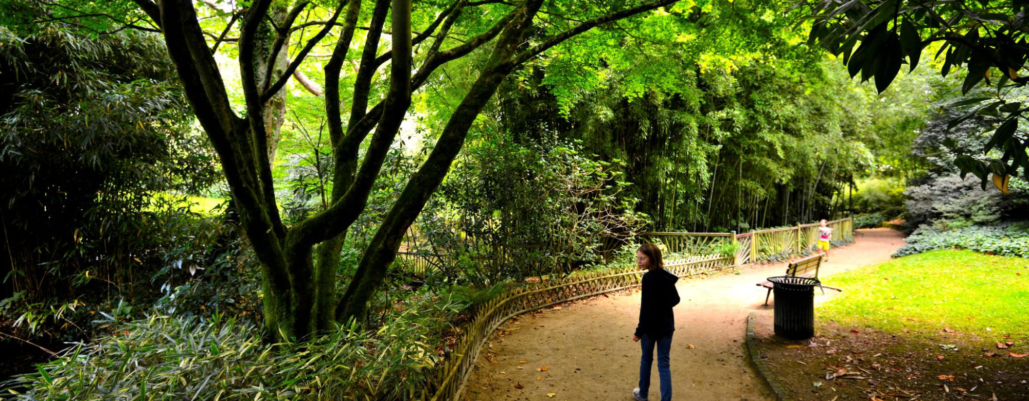 Balade nature dans le parc Chevassu à Lorient (Morbihan)